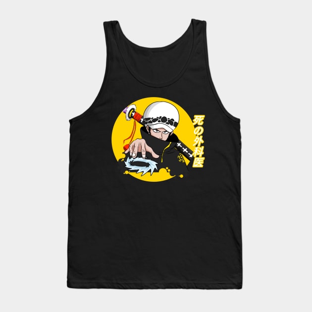 Trafalgar law Tank Top by mysticpotlot